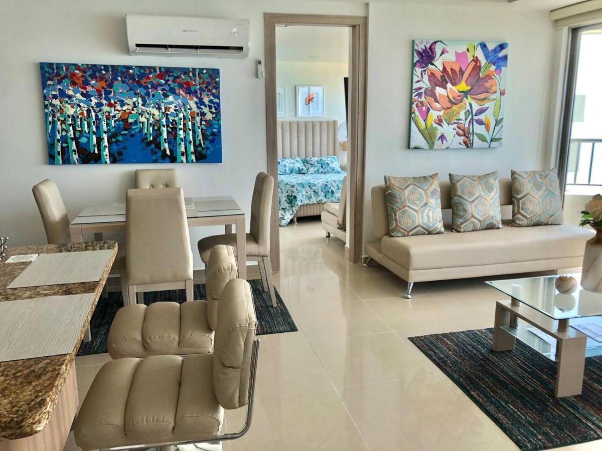 Apto 1803 Frente Al Mar- Edificio Palmetto, Piso 18 Apartamento Cartagena